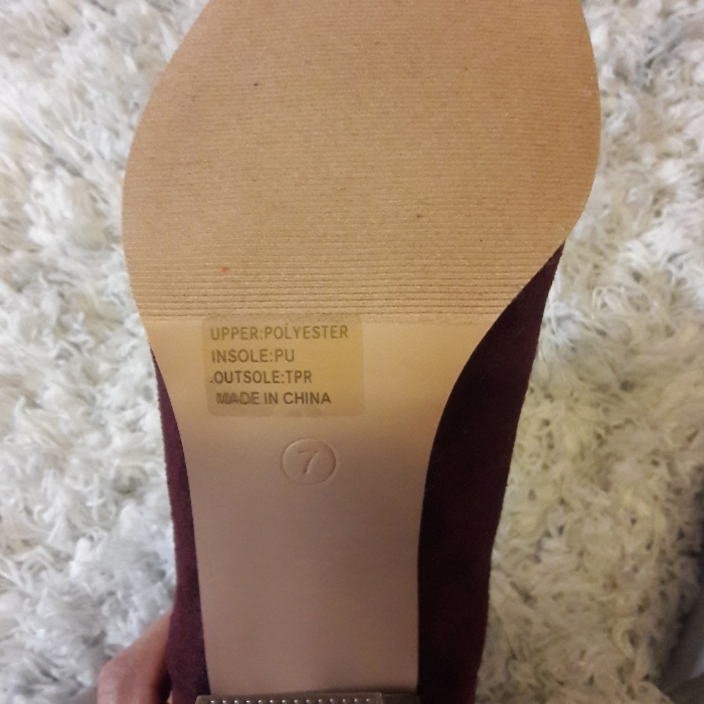 JG Wine Booties - Picture 2 of 3